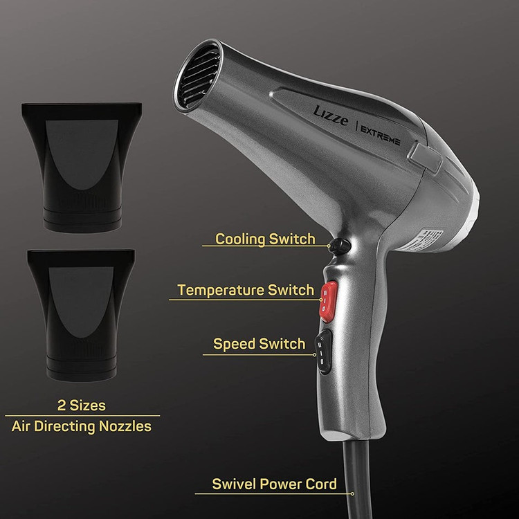 سشوار لیز مدل اکستریم اصل 2600 وات ا Lizze Hair Dryer Extreme