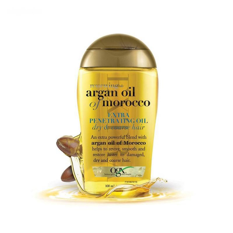 روغن آرگان او جی ایکس Ogx مدل Argan Oil Of Moroccan حجم 100 میلی