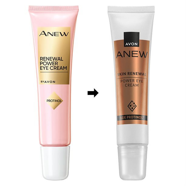 کرم دورچشم ضدپیری و روشن کننده آنیو آون Avon Anew Renewal Power