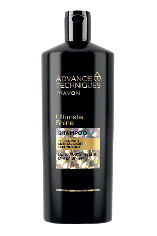 شامپو درخشان کننده آون Avon مدل ultimate shine برای مو های کدر حجم 700 میل