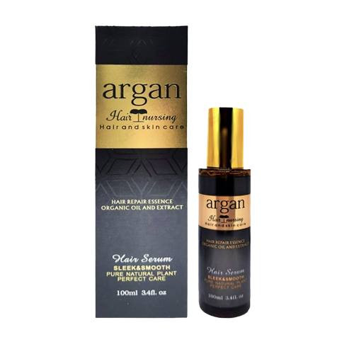 سرم مو روغن آرگان هیرنرسینگ مدل Hair nursing وزن 100 میل
