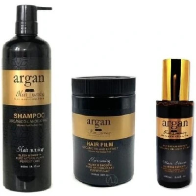 پک مراقبت مو هیر نرسینگ Hair Nursing شامپو، ماسک و سرم مو روغن آرگان