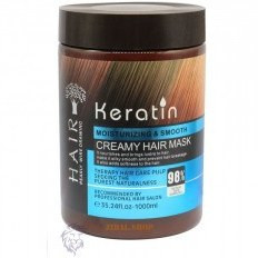 ماسک مو بدون سولفات کراتین 98 درصد Keratin حجم 1000 میل