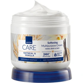 کرم دست و بدن مرطوب کننده و مولتی بیوتیک چند منظوره وانیل Avon (۴۰۰میل)