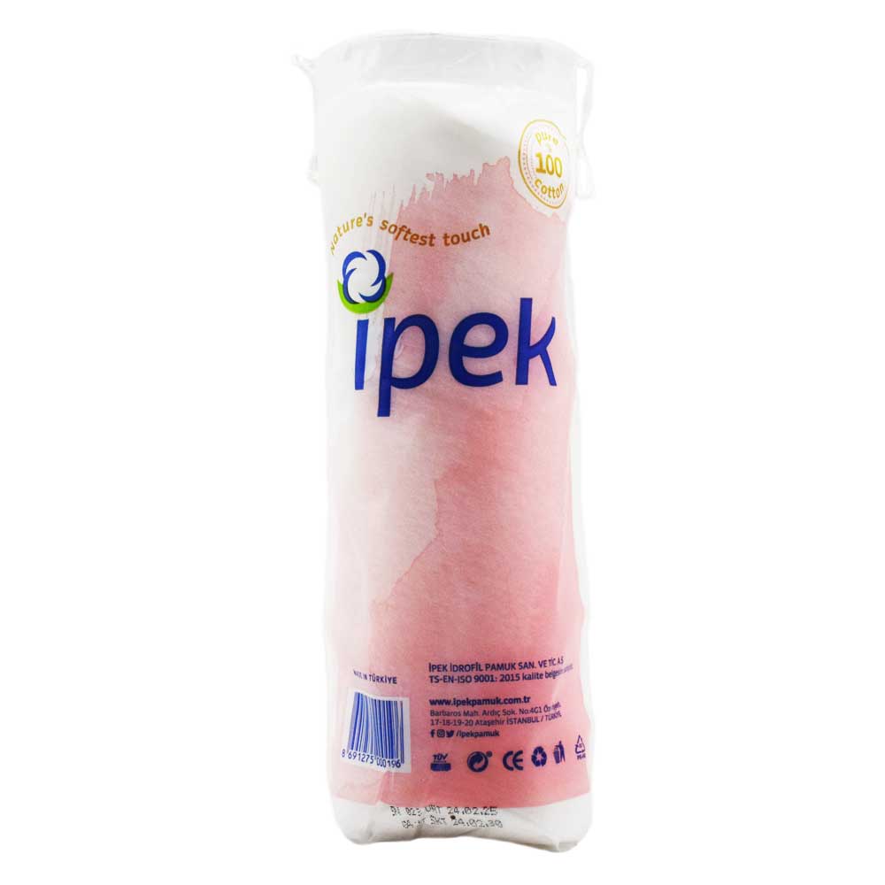 پد پاک کننده آرایش آیپک Ipek اصل ترکیه بسته 70 عددی